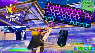 Steelseries Apex Pro ASMR Chill🤩 Arena Gameplay🏆Satisfying Keyboard Fortnite 240 FPS Smooth 4K [upl. by Odama216]