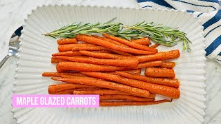 Maple Glazed Carrots [upl. by Enaitsirhc]