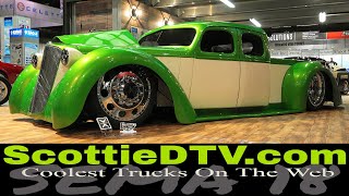 1936 Chevrolet Sedan Custom Pickup quotBrutally Sexyquot 2018 SEMA Show [upl. by Emmett]