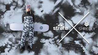 SHREDLY x Strafe Meadow Jacket and Scarlett Bib Pant [upl. by Lleksah]