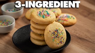 3 Ingredient Sugar Cookies [upl. by Giacomo287]