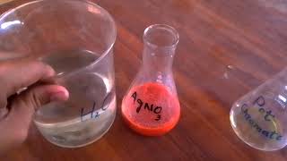 Chloride determination in water  Qualitative analysis  Analytical Chemistry [upl. by Ahcirt]