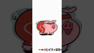 Waddles The Pig Voice Gravity Falls alekseysh9969 [upl. by Intihw]