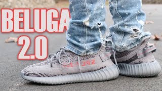 ADIDAS YEEZY 350 V2 quotBELUGA 20quot WITH ONFOOT [upl. by Salangia557]