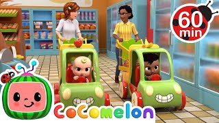 Shopping Cart Song  Colorful CoComelon Nursery Rhymes  Sing Along Songs for Kids [upl. by Llezniuq519]