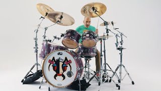 Mike Cosgrove Alien Ant Farm DW Collectors Series Drum Kit Feature Video [upl. by Leva]