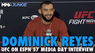 Dominick Reyes Determined to Get Back to Top of Division By quotPerforming and Winningquot UFC on ESPN 57 [upl. by Enelrac]