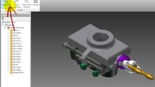 Explode Views  Presenting with Inventor [upl. by Enifesoj331]