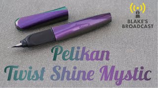 Pelikan Twist Shine Mystic Fountain Pen Review [upl. by Kery220]