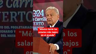 La situación económica en México mejoró asegura AMLO shorts [upl. by Tildy]