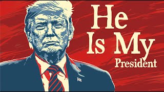 Trump Is My President Song  Lyric Video  Trump Is The True Leader [upl. by Abixah69]