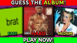 Guess the Pixelated Album Quiz [upl. by Annala833]