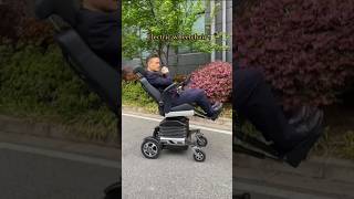 Automatic Electric Wheelchair 😜 Unique Gadgets 2024 Best For Elderly shorts automobile [upl. by Remoh]