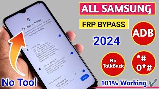 Samsung FRP Bypass 2024✌️Android 1314 New Security 2024✔️Frp Lock Removal Samsung  Bypass Frp [upl. by Cirdes]