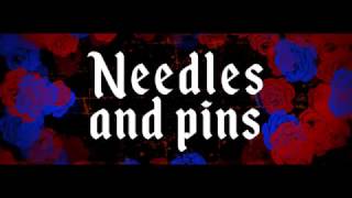 Deftones  Needles and Pins Lyric video [upl. by Gerkman555]