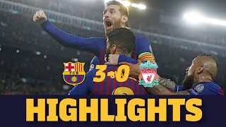 BARÇA 30 LIVERPOOL  Match highlights [upl. by Baugh268]