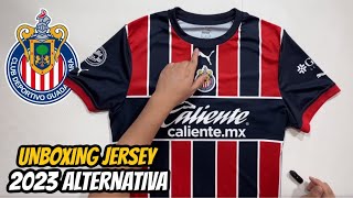 UNBOXING NUEVO JERSEY de CHIVAS 2023 ALTERNATIVO ¿VALE LA PENA ¿CUANTO CUESTA [upl. by Sausa410]