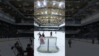 AAA goalie Evan Abromson making saves against the Buffalo Reagles 2012 [upl. by Taimi218]