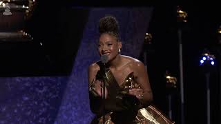 Allison Russell Wins Best American Roots Performance  2021 GRAMMY Awards Show Acceptance Speech [upl. by Soph982]