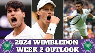 2024 Wimbledon  Week 2 Outlook [upl. by Anwat]