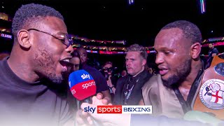 Viddal Riley amp Issac Chamberlain get into HEATED exchange ringside 😯🔥 [upl. by Oinoitna]