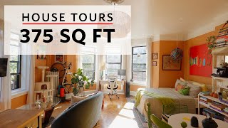 House Tours 1500 Brooklyn Studio Apartment [upl. by Bovill744]