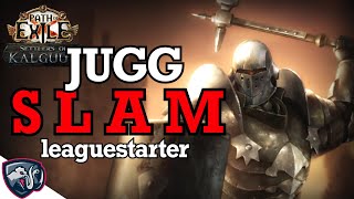 EARTHSHATTER JUGGERNAUT SLAM  PoE Leaguestarter Build 325 Settlers of Kalguur [upl. by Nanni]