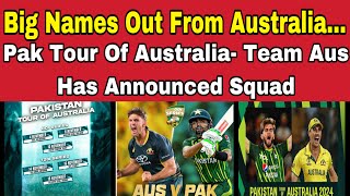 Pat Cummins returns as captain as Australia announce ODI squad vs Pakistan   Aus Vs Pak [upl. by Knutson521]