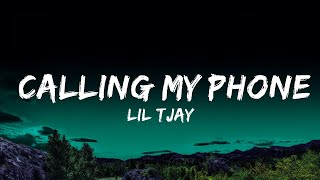 Lil Tjay  Calling My Phone feat 6LACK Lyrics [upl. by Olga]