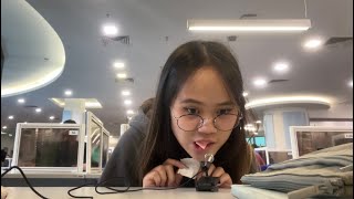 ASMR in the library  public asmr [upl. by Lahcar]