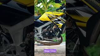 Kawasaki ninja ss yellow [upl. by Atworth]