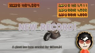 MKWii  TAS Waterway New Ultra Shortcut  18seconds [upl. by Ihteerp]