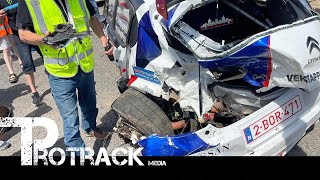 Rally van Wervik 2022  4K  Best moments and mistakes [upl. by Aliban]