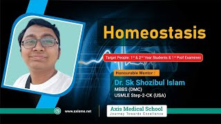 Homeostasis  Physiology  Axis Medical School II বাংলা [upl. by Dorcas]