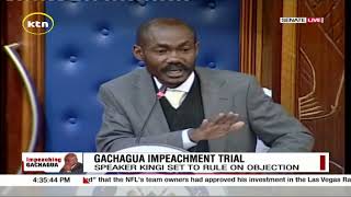 Elisha Ongoya Senate Must Live Up to Its Latin Roots and See Through These Lies Against Dp Gachagua [upl. by Polad]