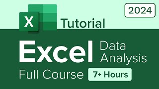 Excel Data Analysis Full Course Tutorial 7 Hours [upl. by Misa]