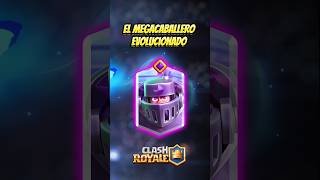 El megacaballero evolucionado😱 clasroyale clashroyaleshorts [upl. by Akimihs]