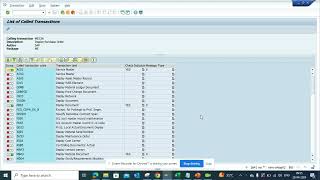 How to find Tcode getting called inside a Tcode [upl. by Garber]