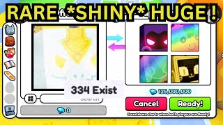 TRADING RARE SHINY HUGE EMPYREAN AGONY 300 EXISTS Pet Simulator 99 [upl. by Hgieleak]