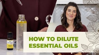 How To Dilute Essential Oils Guide  How and Where To Apply [upl. by Toby]