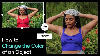 How to Change the Color of an Object  Picsart Tutorial [upl. by Eikceb]