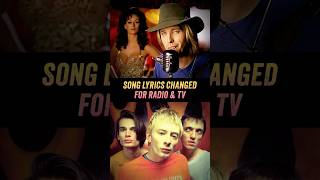 Song Lyrics That Were Changed For Radio amp TV  Tom Petty Radiohead [upl. by Ecirbaf]