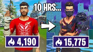 I Played Arena For 10 Hours STRAIGHT In Season 4 Fortnite [upl. by Eirollam]