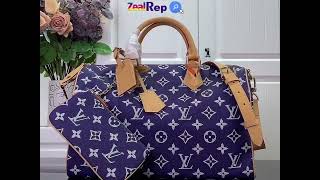 Louis Vuitton Speedy P9 Bandouliere 40 M24417 Amethyst Purple [upl. by Rabin]