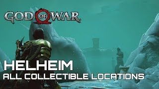 God Of War 100 Collectible Guide HELHEIM [upl. by Tews810]