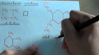 Formulación orgánica Hidrocarburos cíclicos [upl. by Porche]