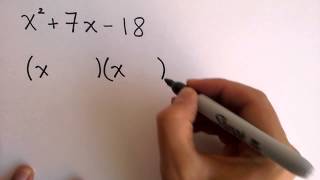 Factoring Quadratic Expressions Pt 1 [upl. by Kit]