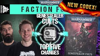 Codex Genestealer Cults Top 5 Changes  Warhammer 40000 Faction Focus [upl. by Sharman]