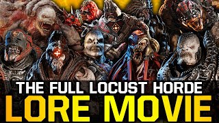 GEARS OF WAR  Locust Horde MOVIE Gears of War Lore [upl. by Tiertza130]