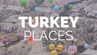 10 Best Places to Visit in Turkey  Travel Video [upl. by Taffy619]